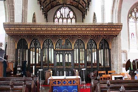 Banwell - The Rood Screen